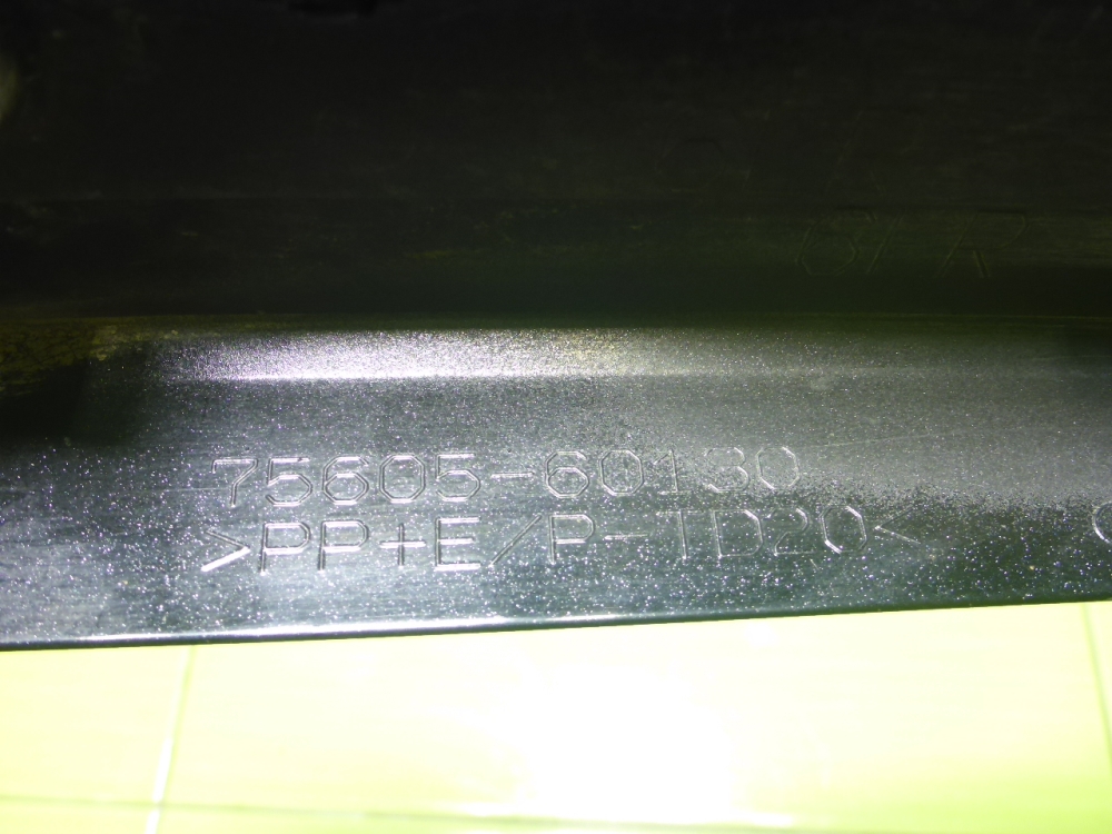 Накладка заднего крыла правого