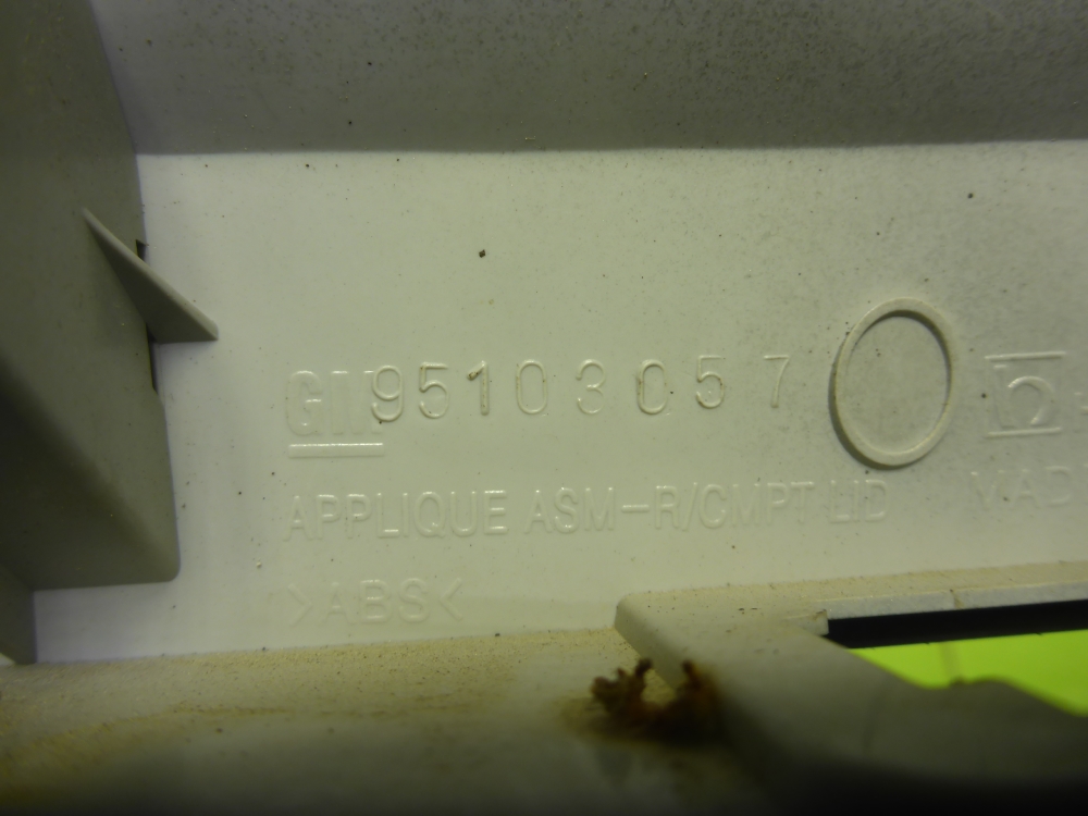 Накладка двери багажника