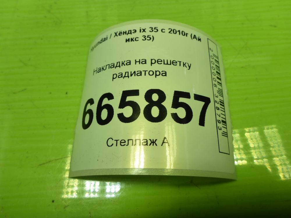 Накладка на решетку радиатора