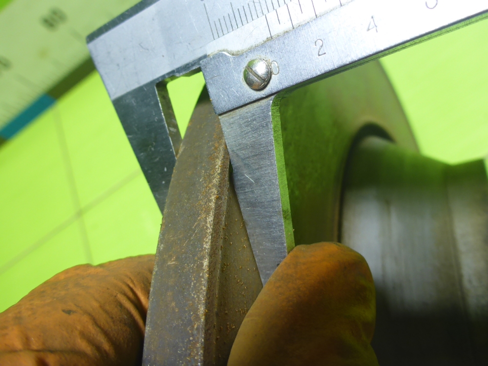 Диск тормозной задний