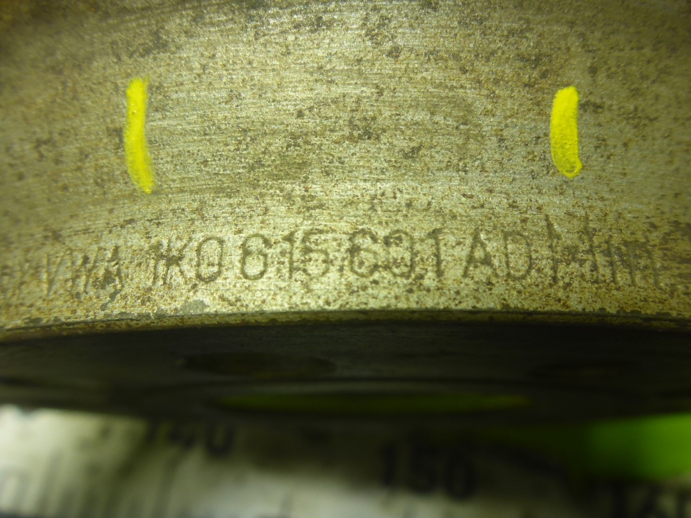 Диск тормозной задний