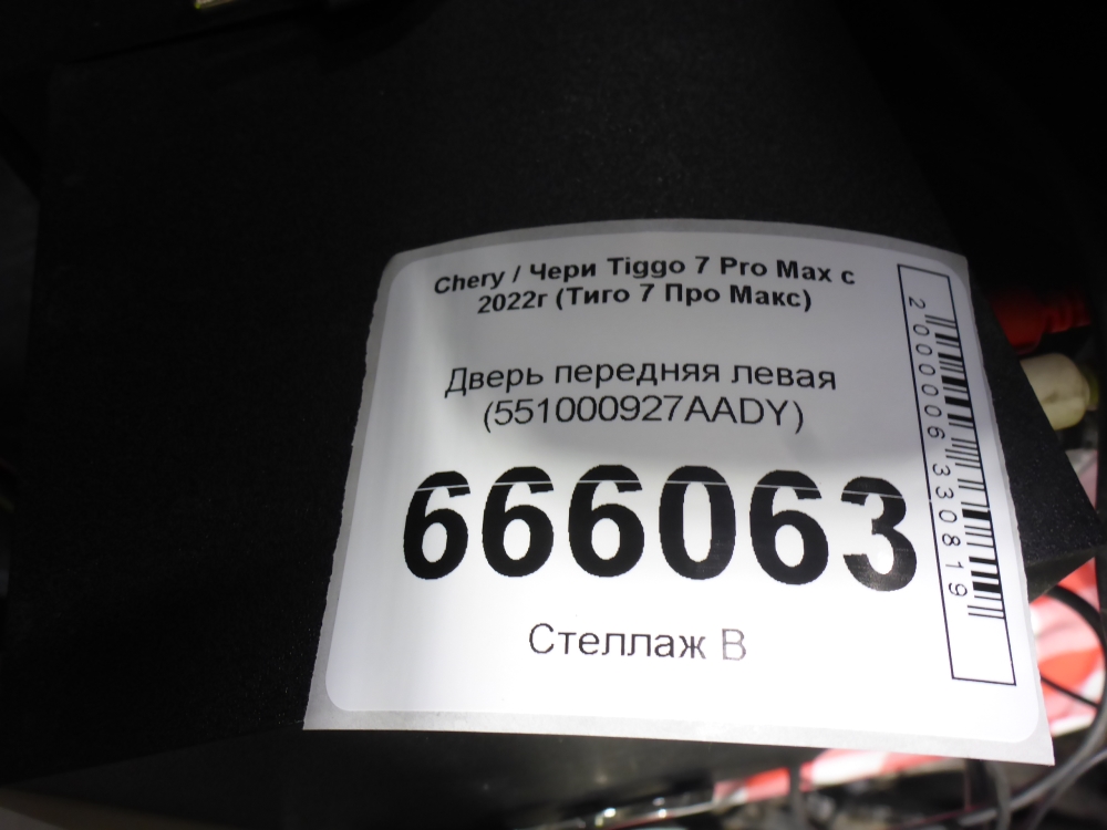 Дверь передняя левая