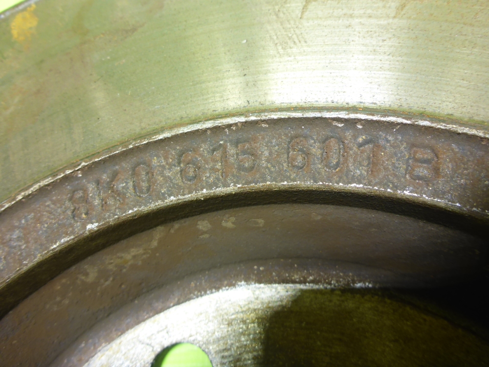 Диск тормозной задний