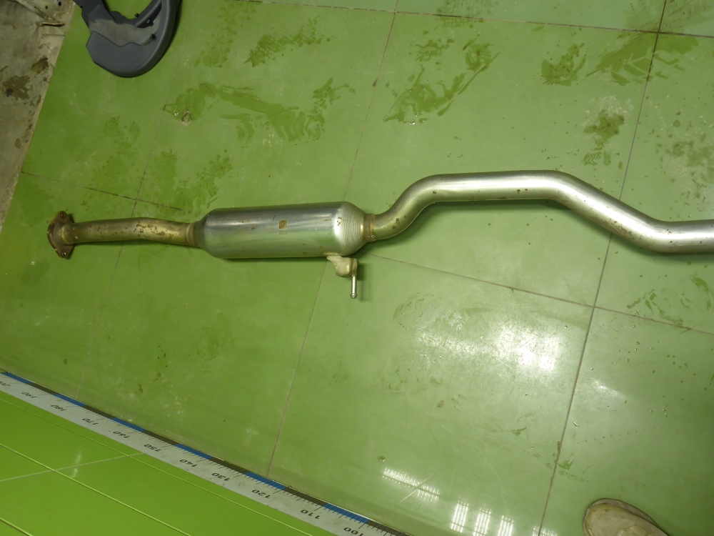 Глушитель основной / задняя часть