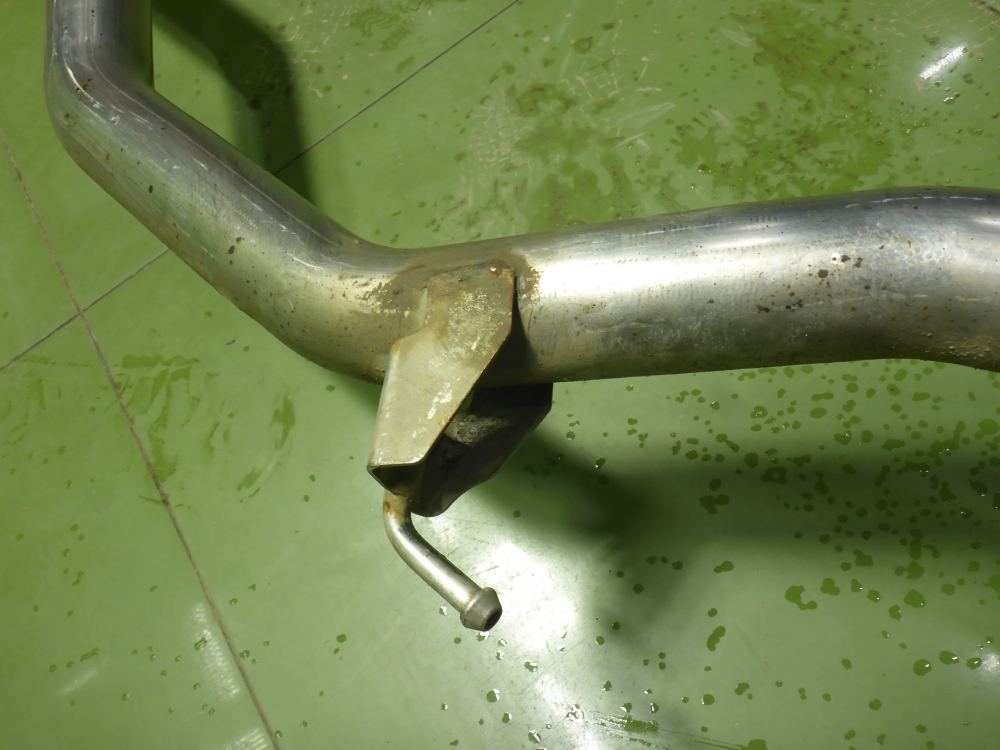 Глушитель основной / задняя часть