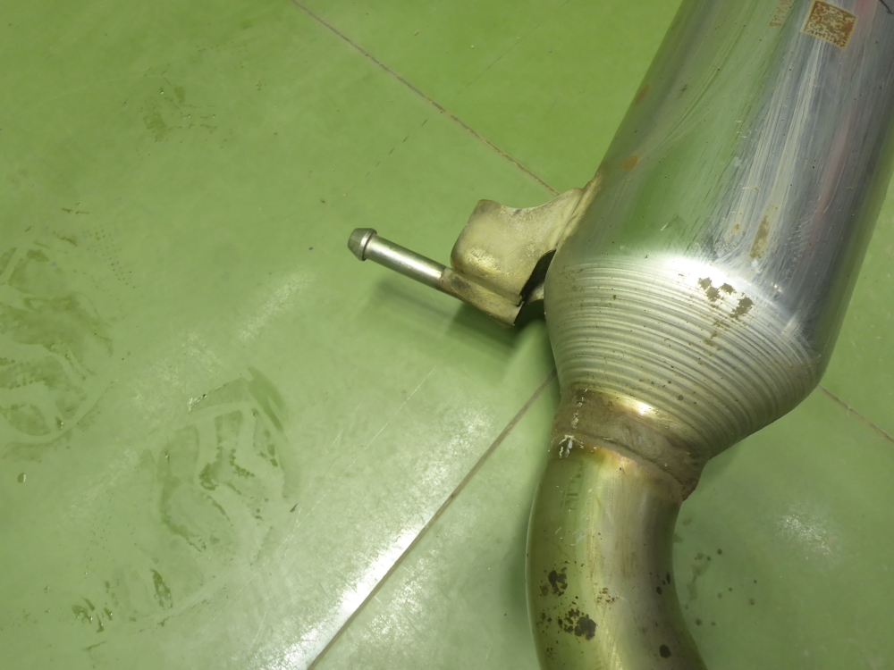 Глушитель основной / задняя часть