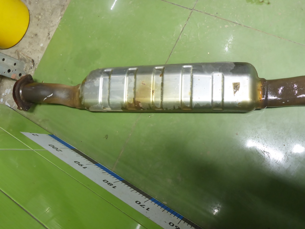 Глушитель основной / задняя часть