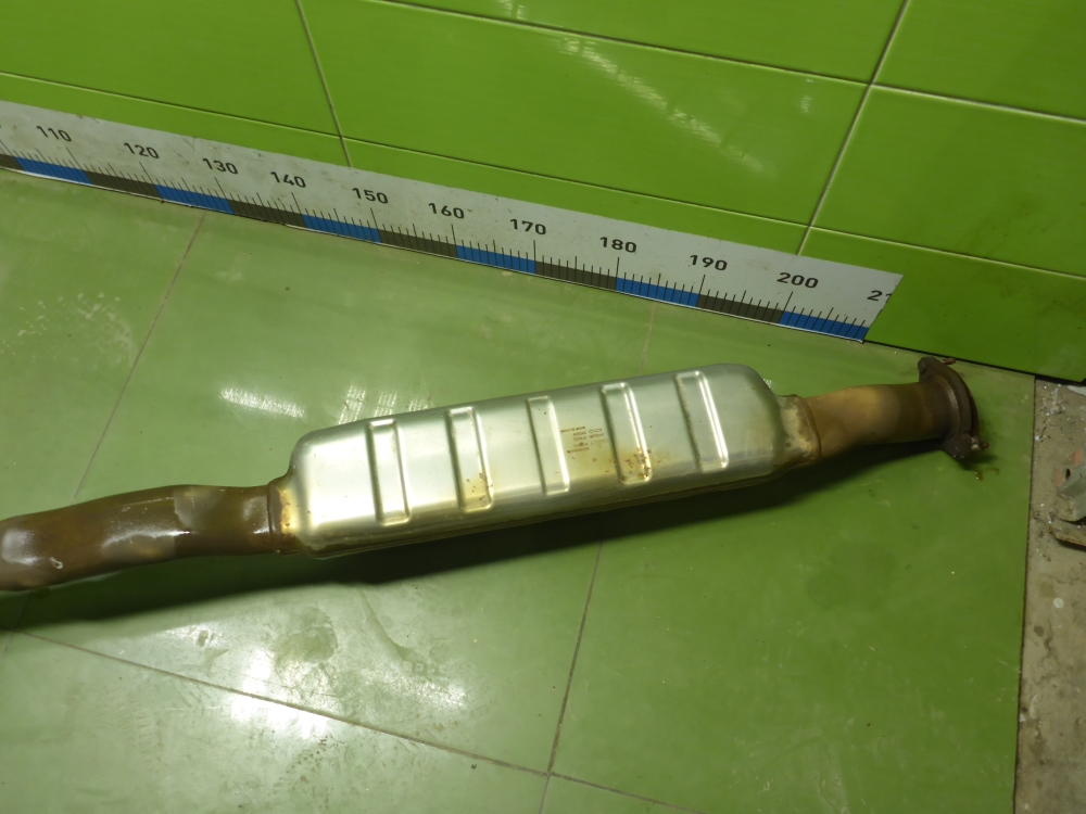 Глушитель основной / задняя часть