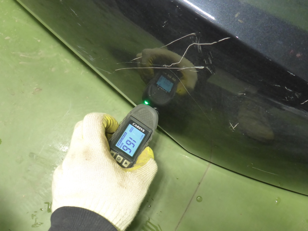 Крыло заднее левое