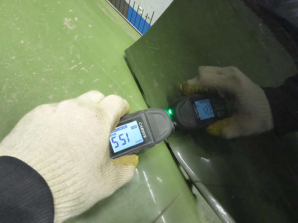 Крыло заднее левое