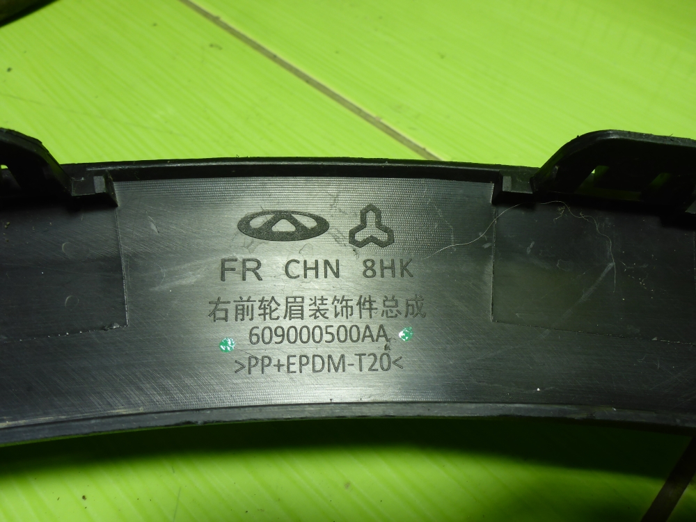 Накладка переднего крыла правого