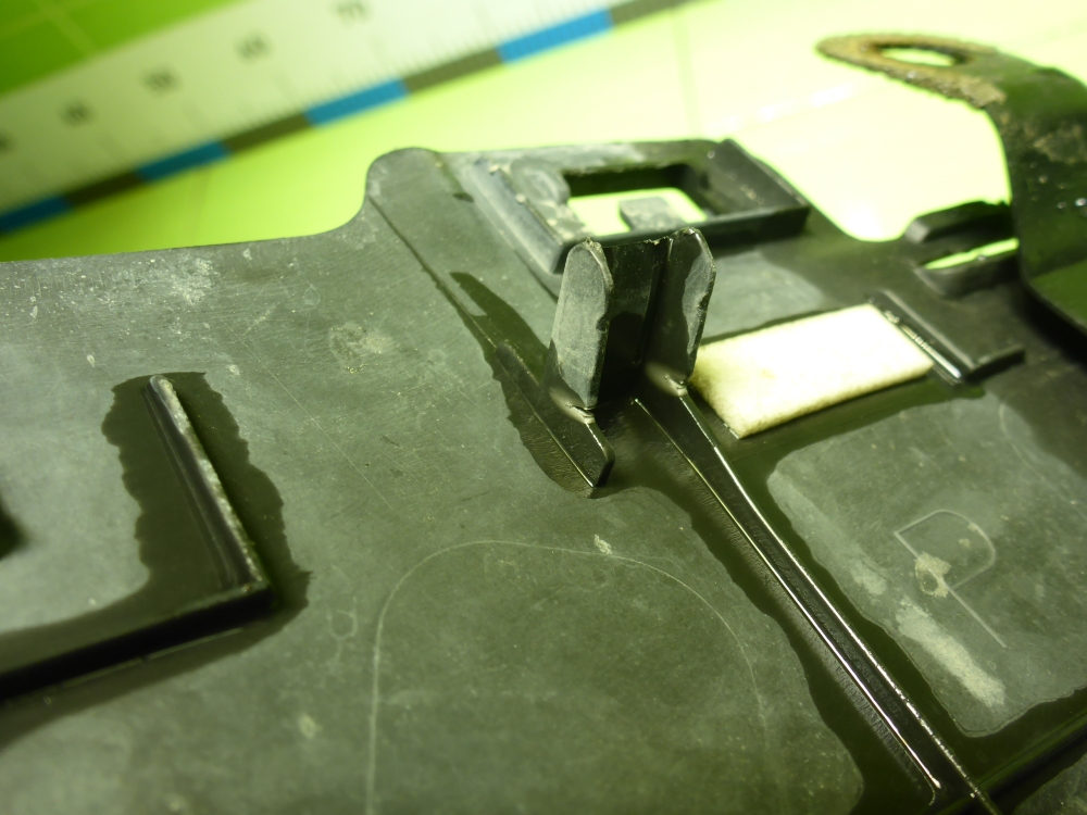 Накладка заднего бампера