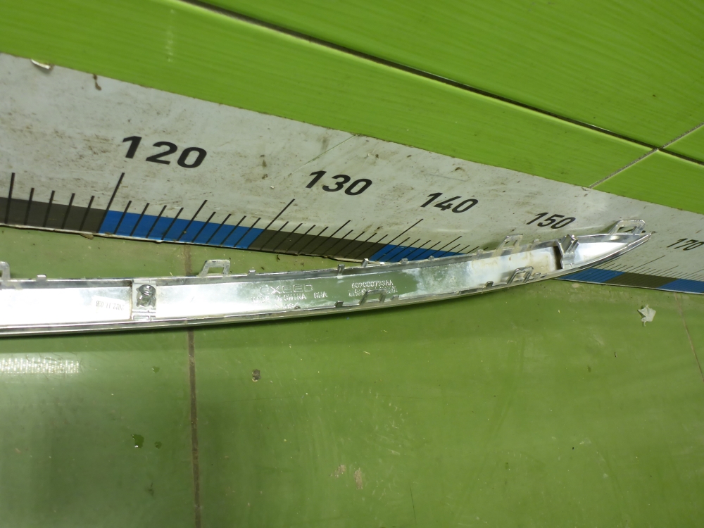 Накладка заднего бампера