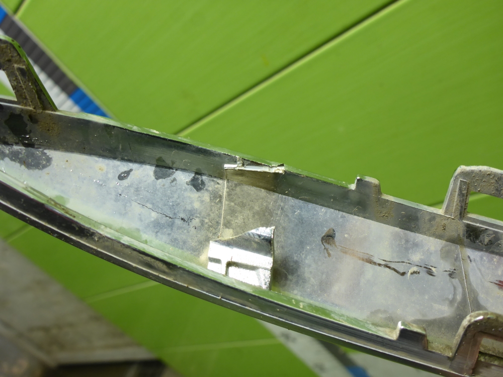 Накладка заднего бампера