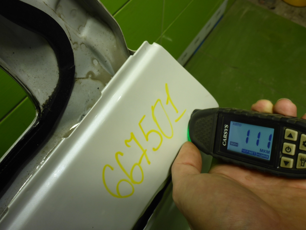 Дверь задняя левая