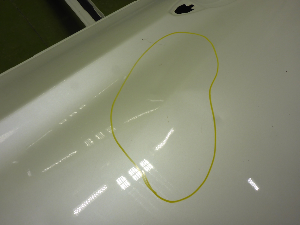 Дверь задняя левая