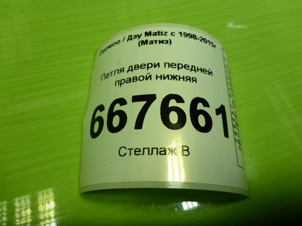 Петля двери передней правой нижняя