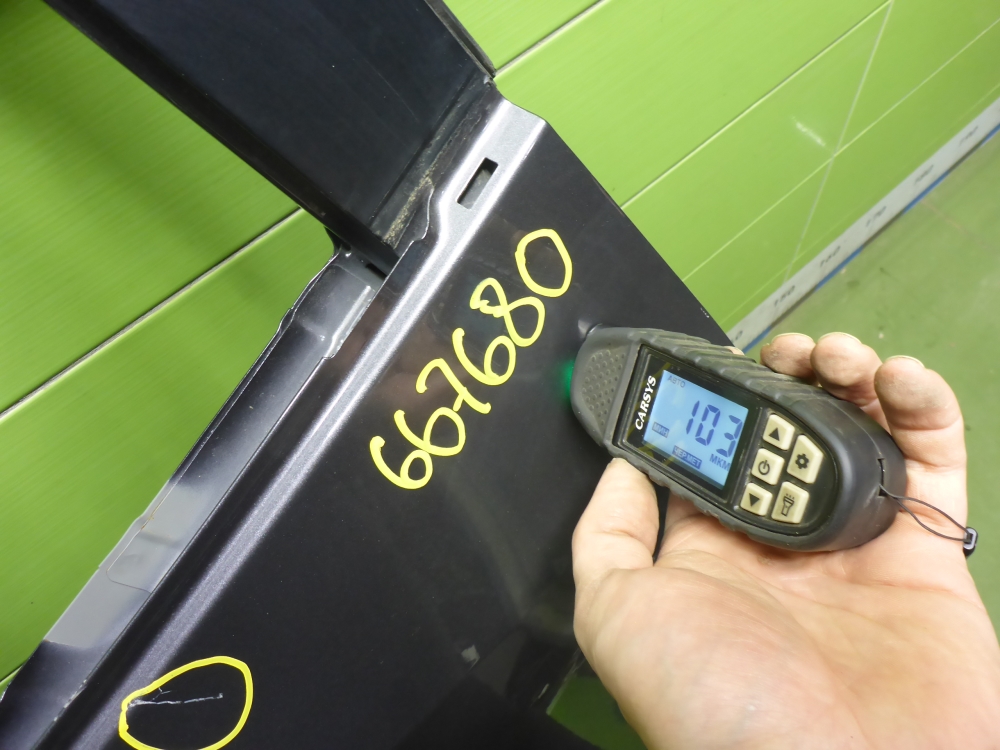 Дверь задняя левая