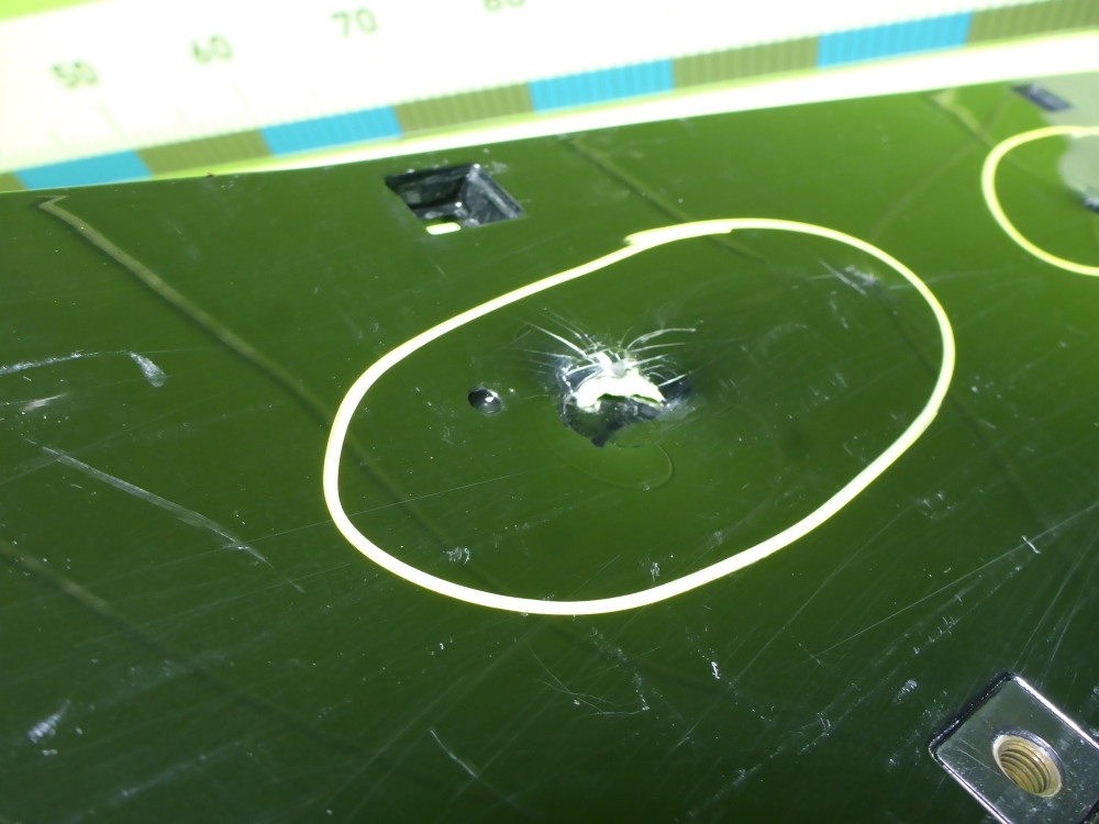 Накладка переднего бампера