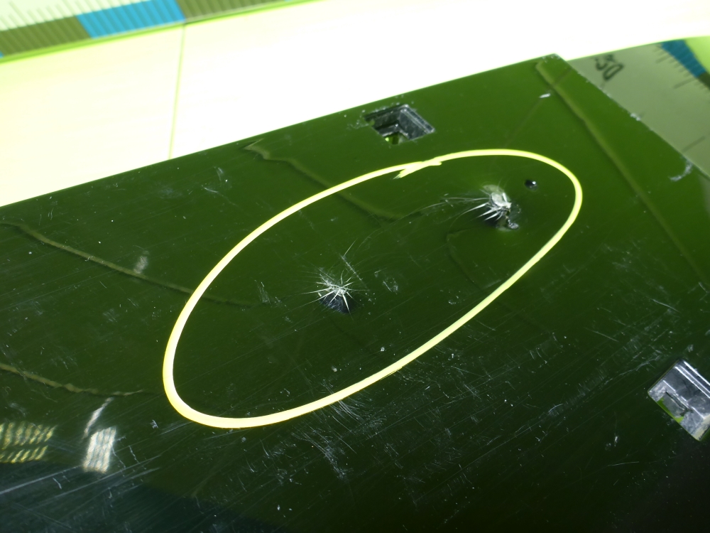 Накладка переднего бампера