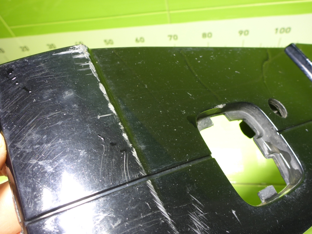 Накладка переднего бампера