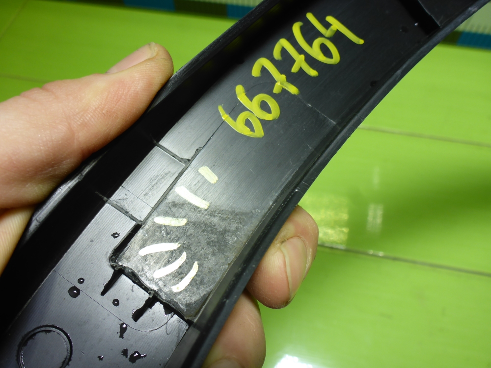 Накладка заднего крыла правого