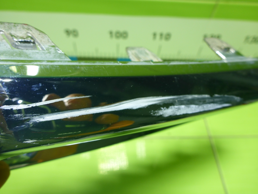 Накладка заднего бампера левая