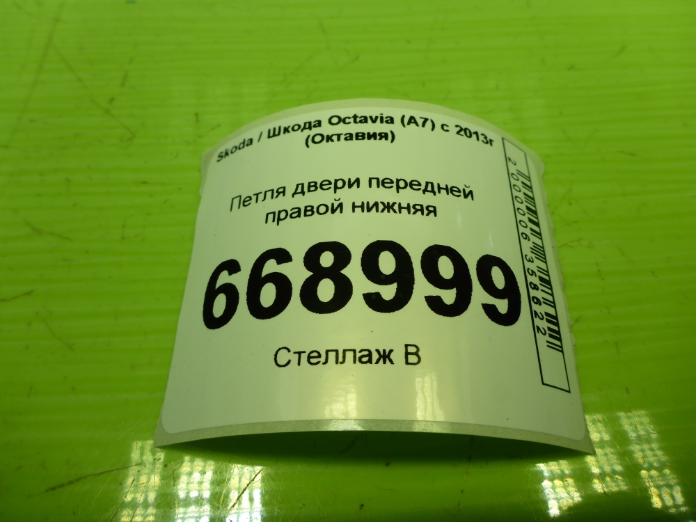 Петля двери передней правой нижняя