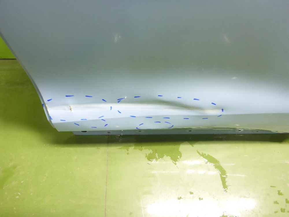 Дверь задняя левая