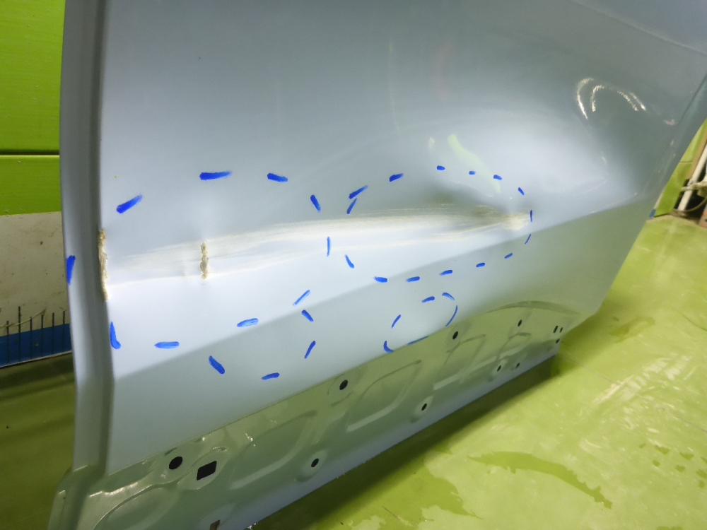 Дверь задняя левая