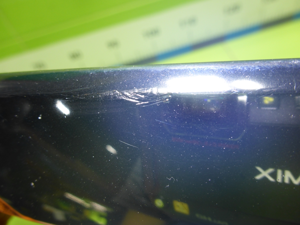 Накладка переднего бампера левая