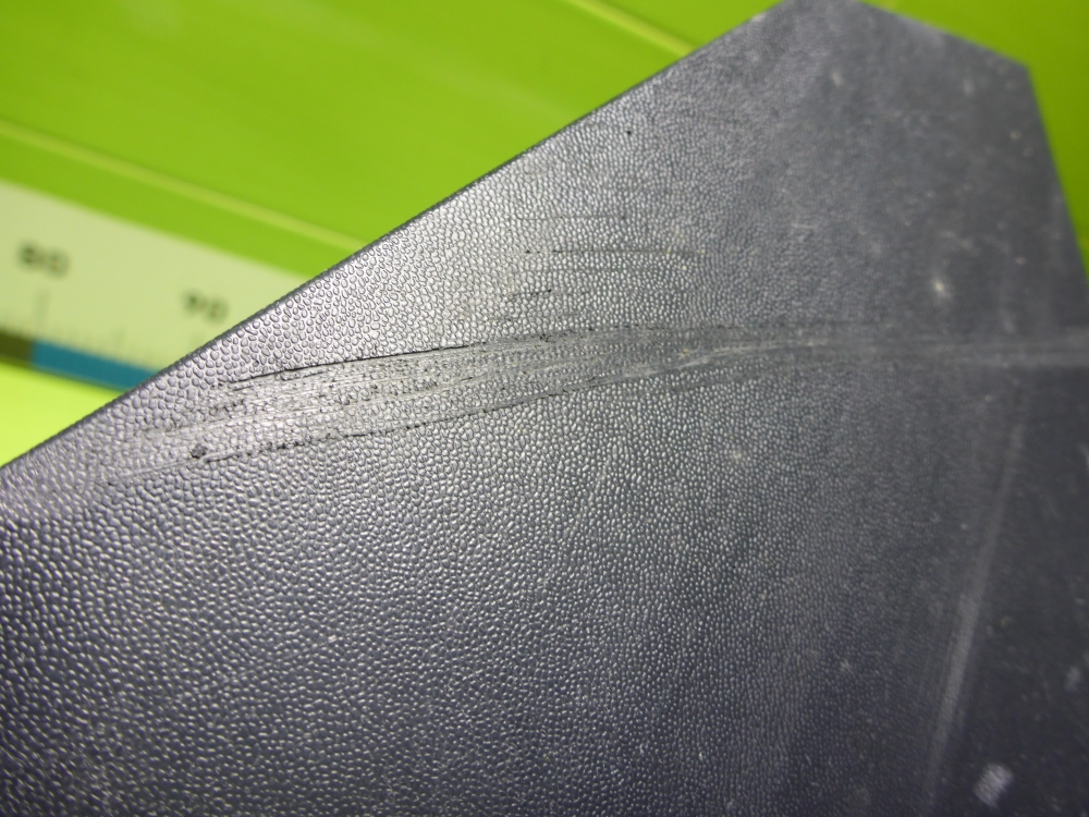 Накладка переднего бампера левая