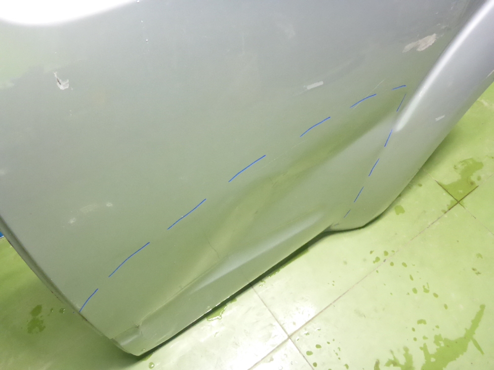 Дверь задняя левая