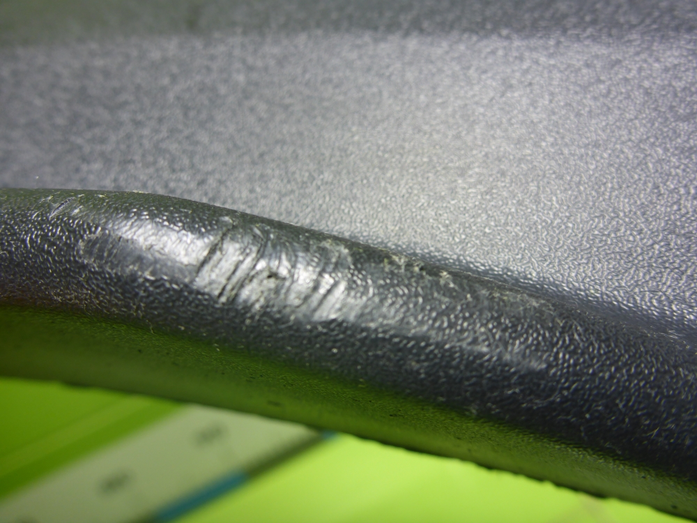 Накладка заднего крыла левого