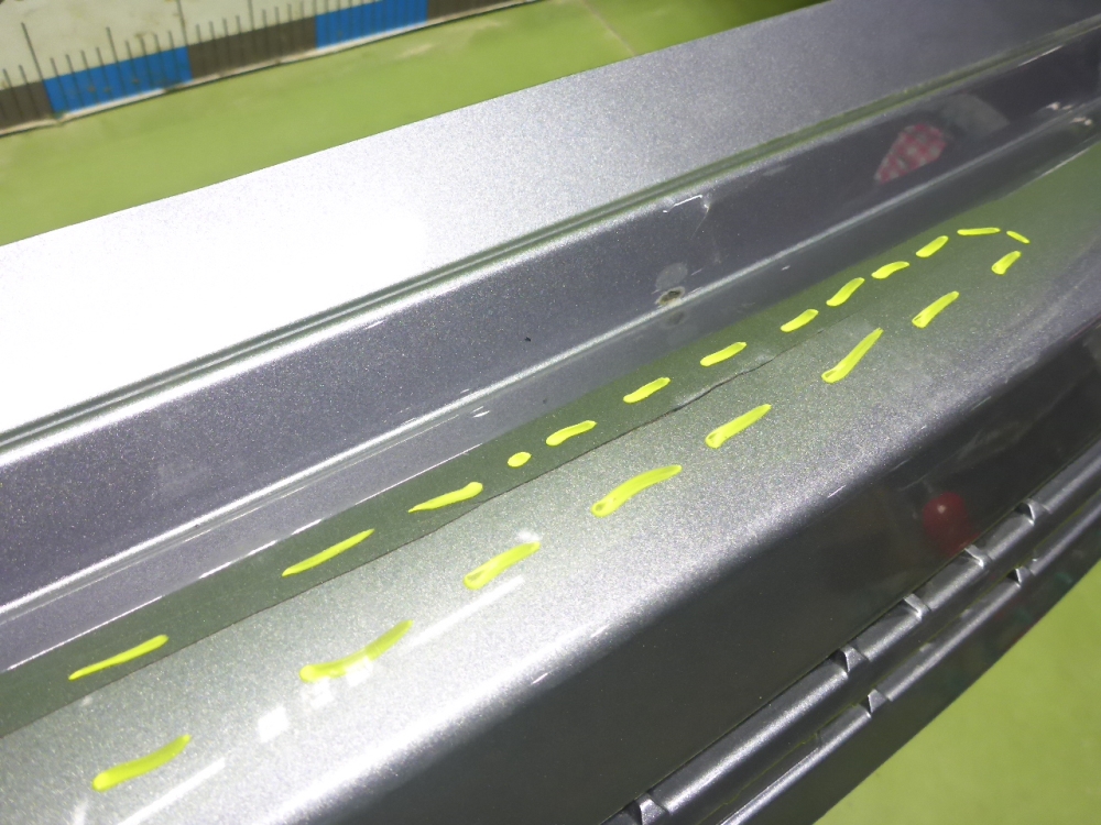 Бампер задний