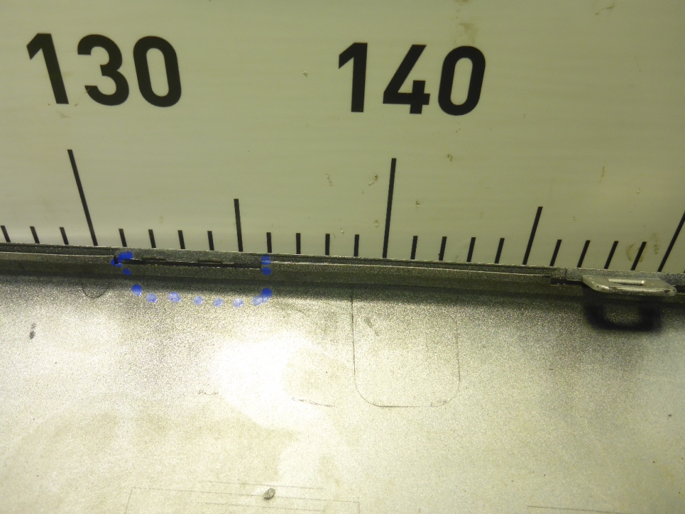 Накладка заднего бампера