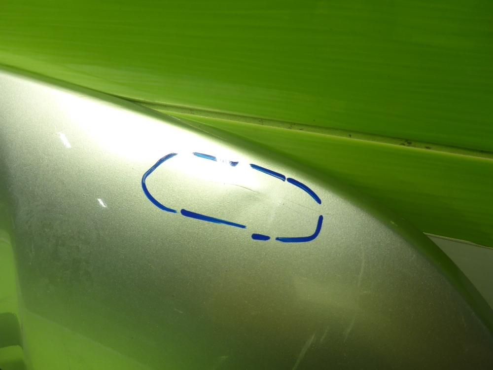 Накладка заднего бампера