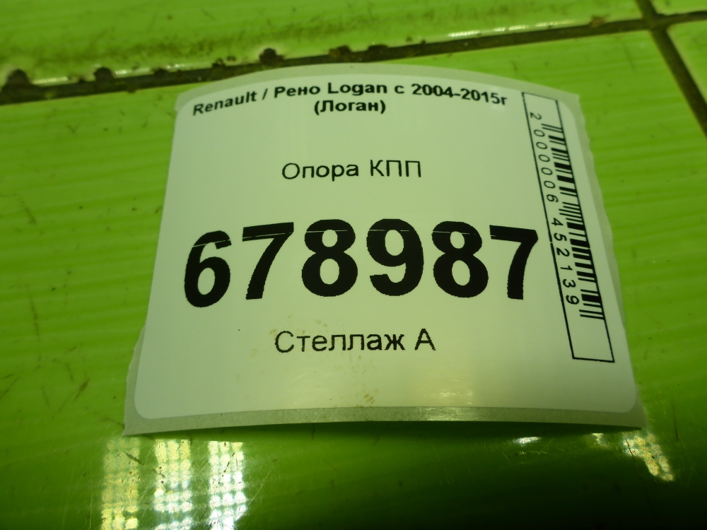 Опора КПП