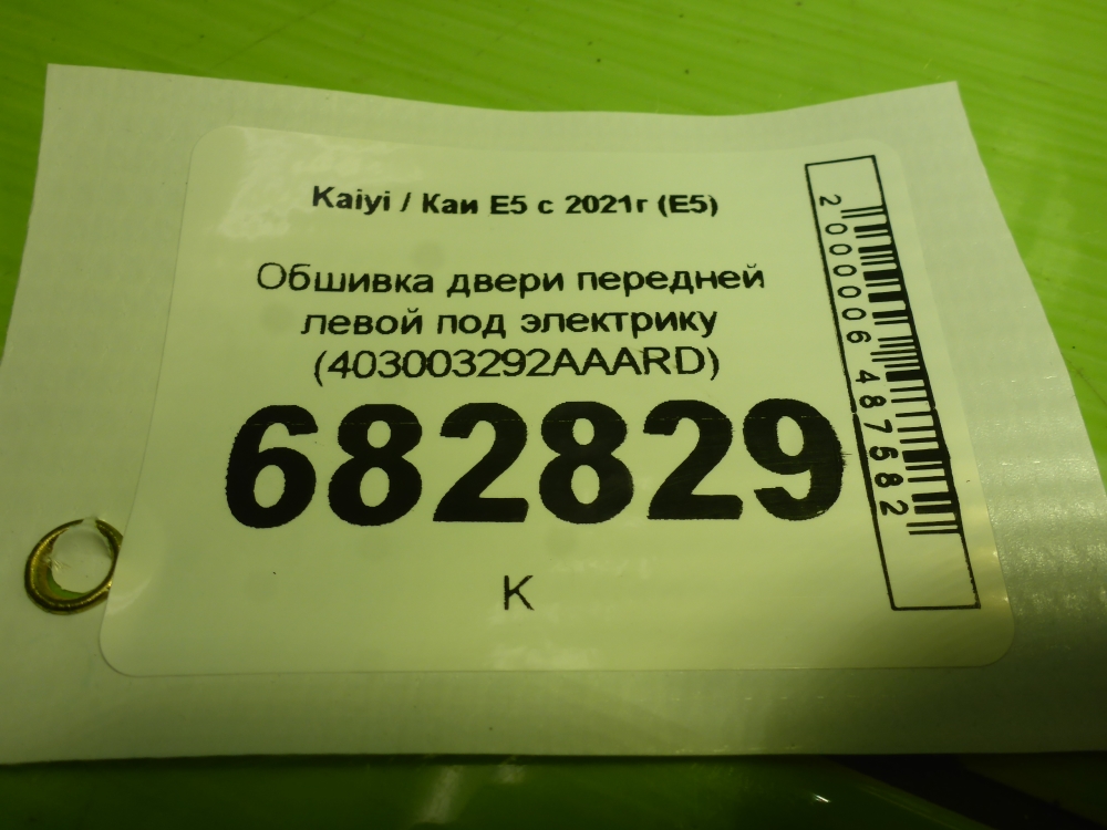 Обшивка двери передней левой