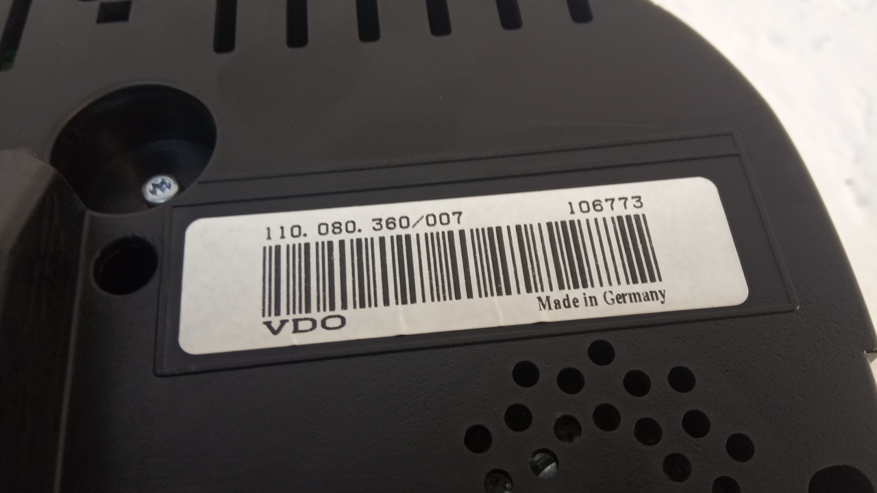 Панель приборов