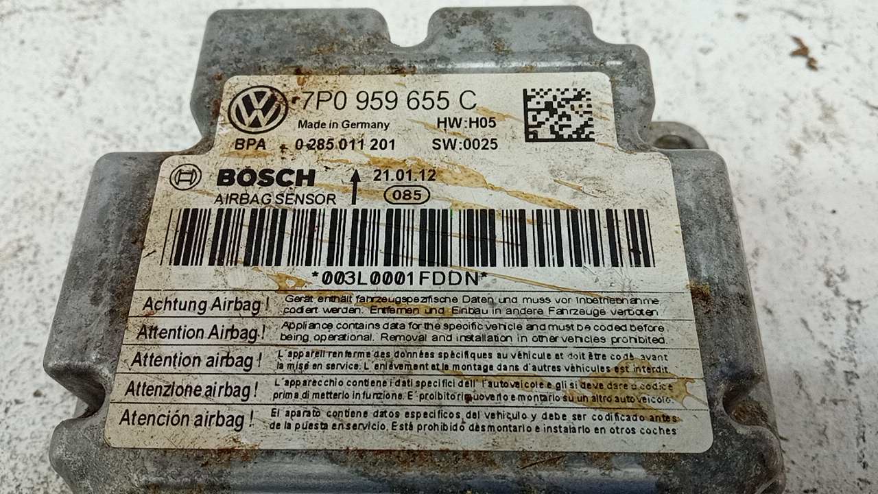 Блок управления подушек безопасности (AIR BAG)