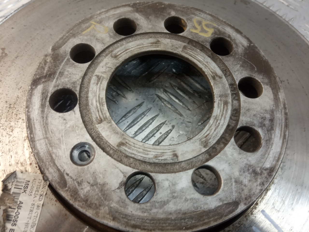 Диск тормозной передний вентилируемый