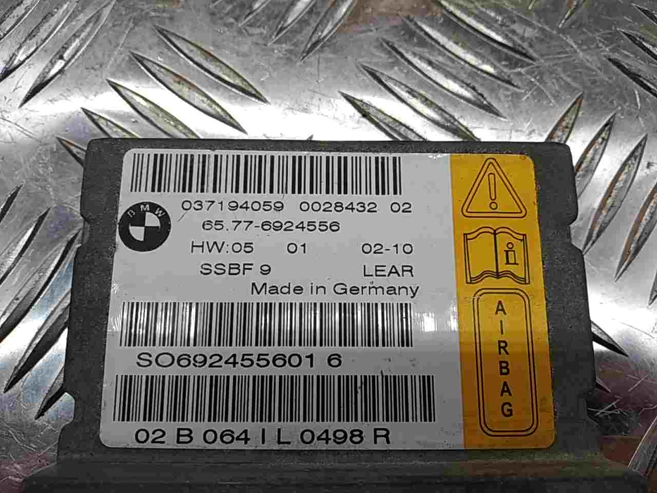 Блок управления подушек безопасности (AIR BAG)
