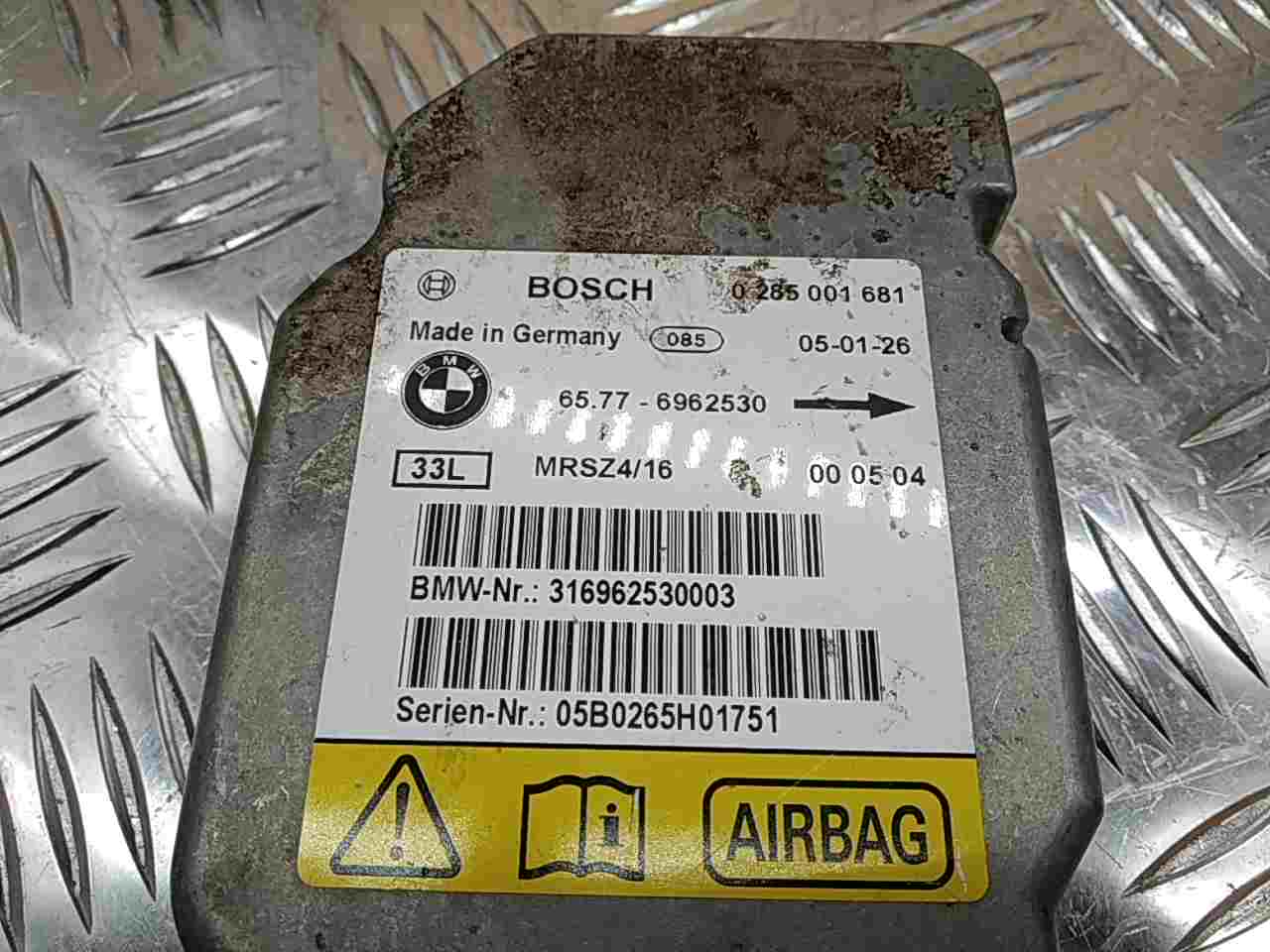 Блок управления подушек безопасности (AIR BAG)