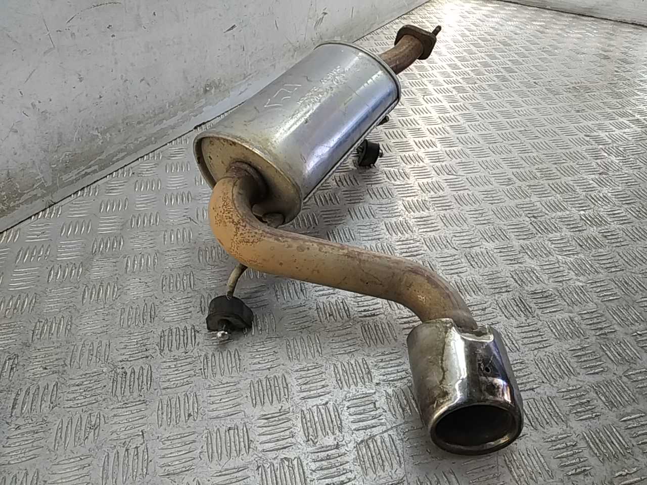 Глушитель задняя часть