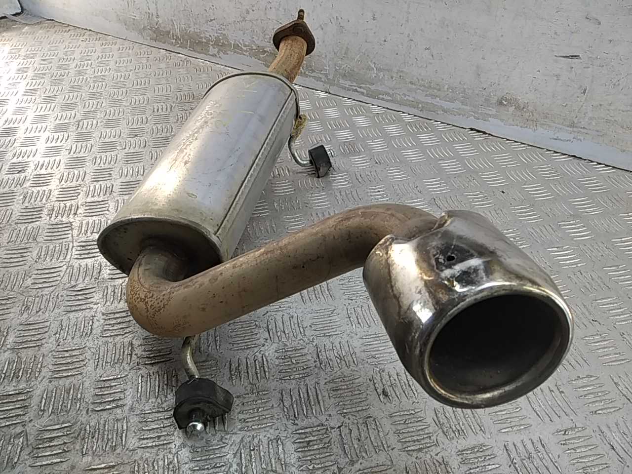 Глушитель задняя часть