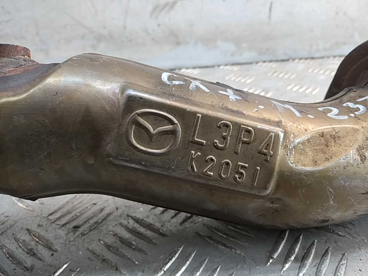 Глушитель передняя часть (Приемная труба)