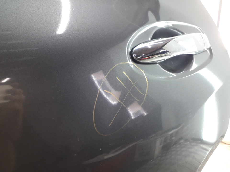 Дверь задняя левая