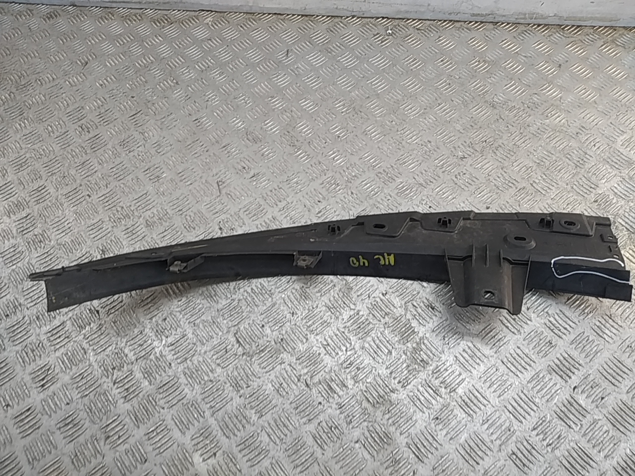 Спойлер переднего бампера левый