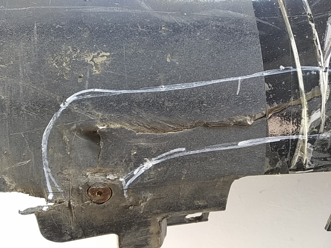 Накладка на порог (наружная)